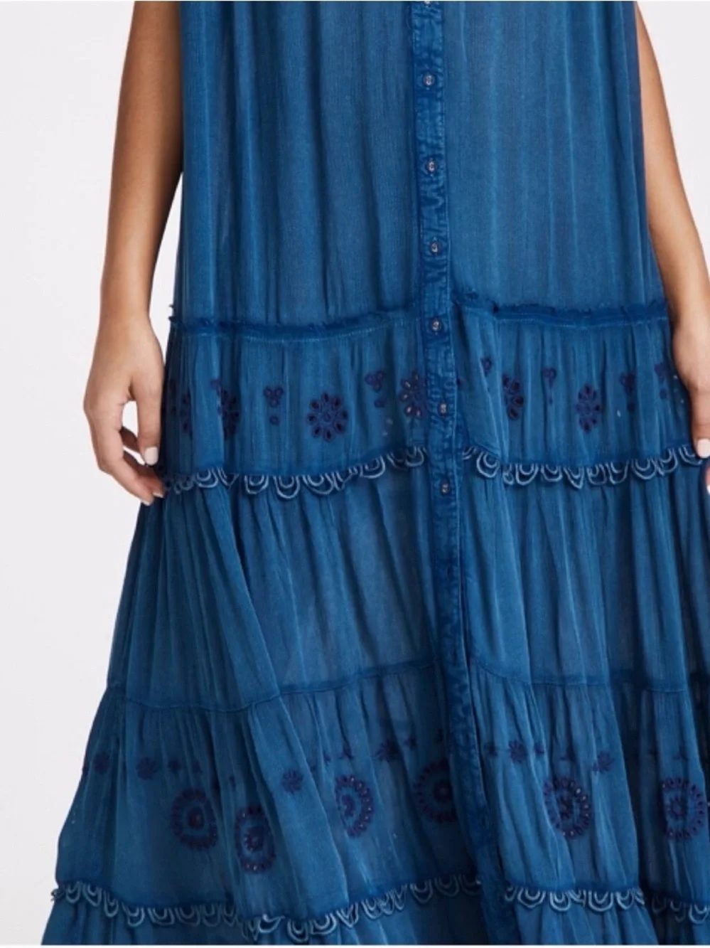 Free People Pretty Cozy Maxi Dress NWOT